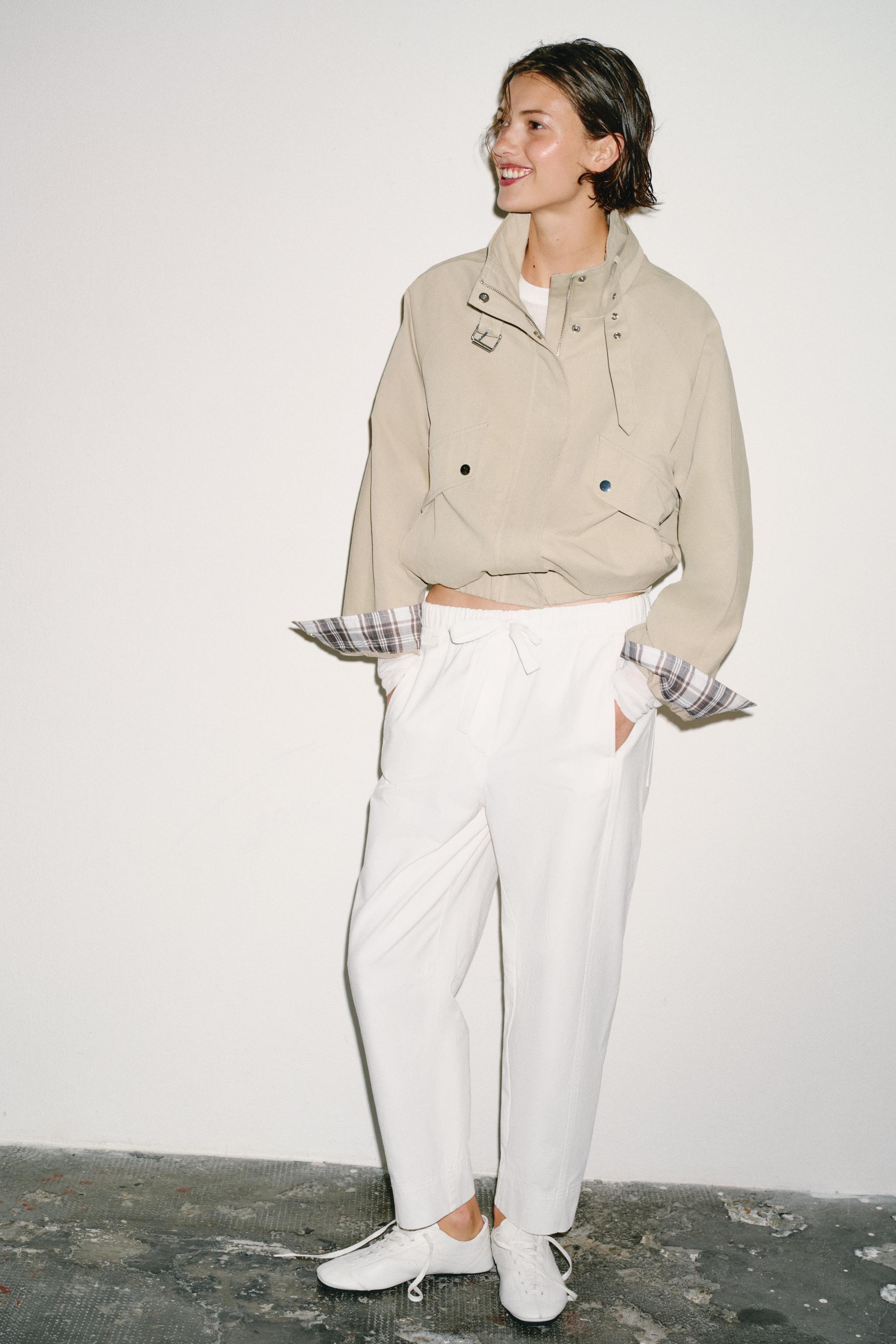 PANTALON À TAILLE ÉLASTIQUE